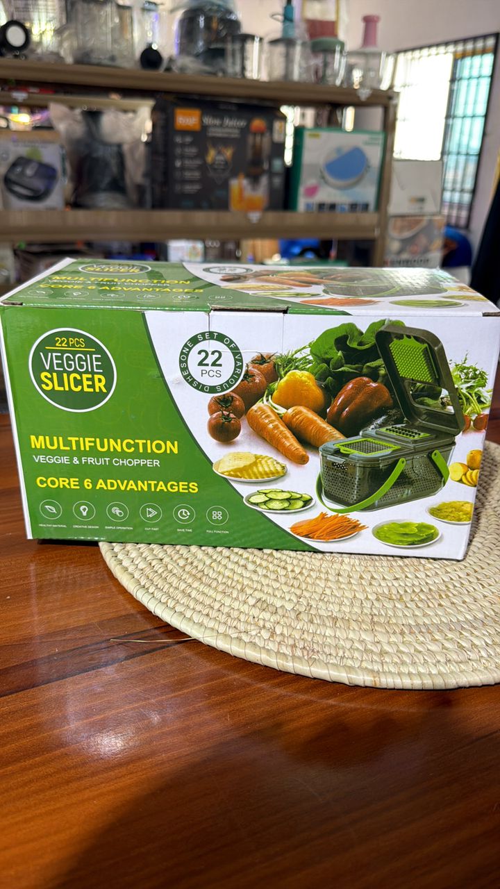 22pc Vegetable Cutter